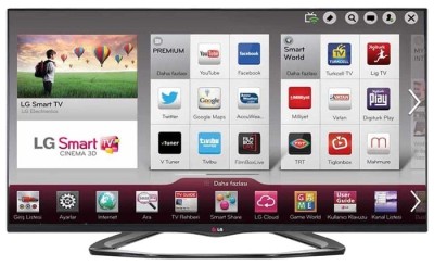 LG 42LA660V plus 2013 nowość! Telewizor z obsługą 3D i Smart TV przyjmuje sygnał cyfrowy DVB-T2, może współpracować z anteną satelitarną bez dekodera!