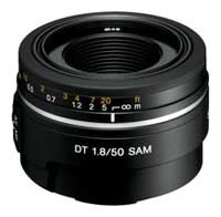 Sony 50mm f/1.8 (SAL-50F18) Obiektyw SAM DT 50mm F1.8